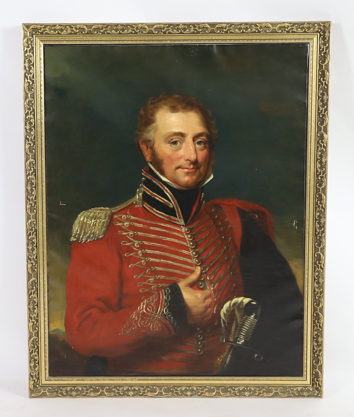 Early 19th century English School , Portrait of General Frederick Roome (1783-1845), oil on canvas, 90 x 70cm